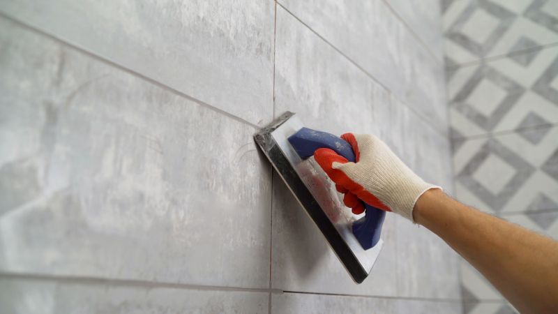 Tile Grout and Finishing